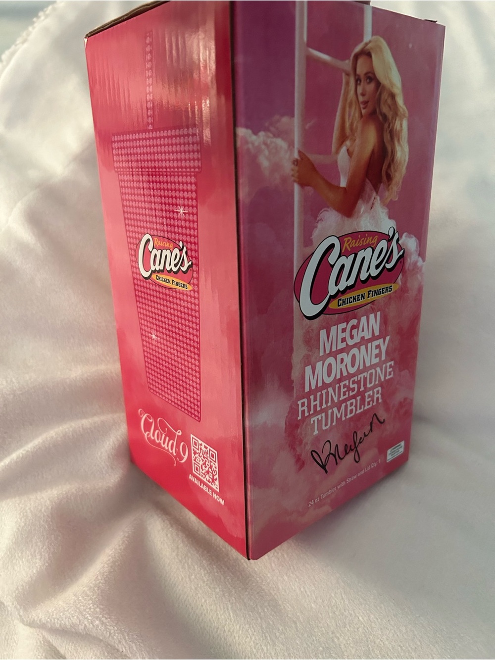 Megan Moroney Pink Rhinestone Tumbler